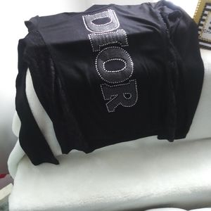 Authentic Dior Top/Lace Sides SZ 12